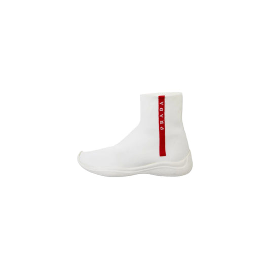 Prada America’s Cup Logo Sock Sneakers Size 35