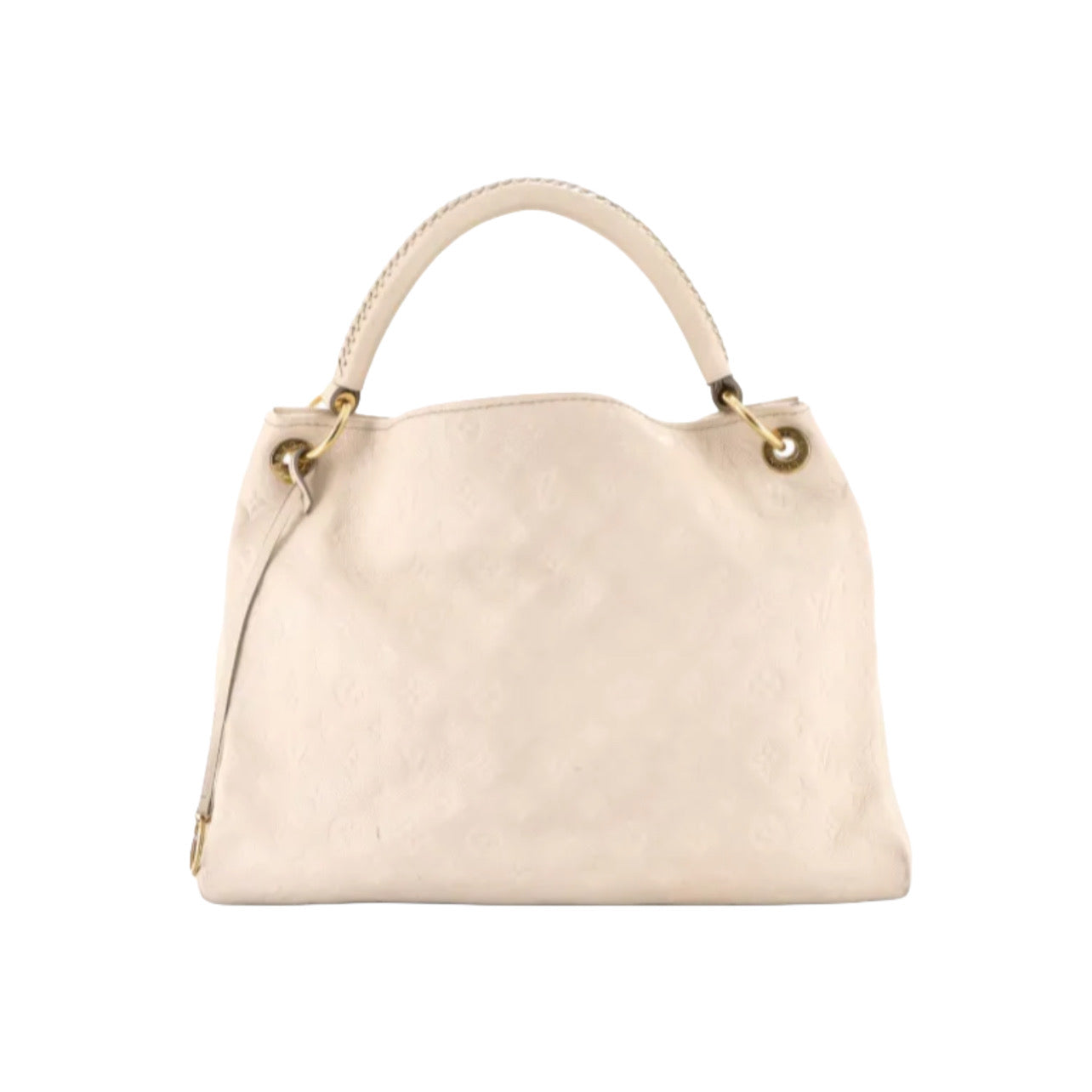 Louis Vuitton Shoulder Bag Artsy MM Monogram Empreinte White