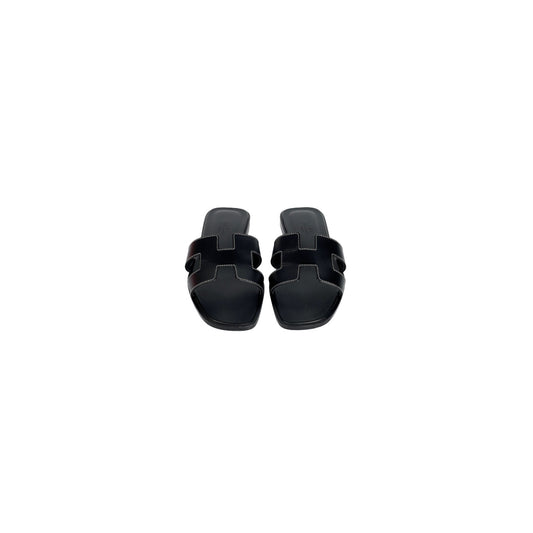 Hermes Oran Sandals Size 37