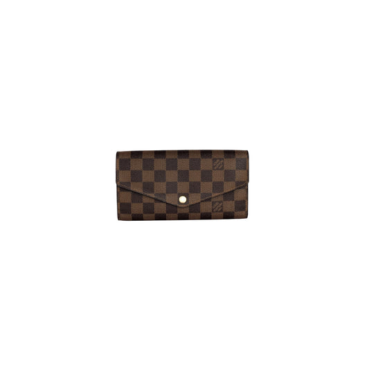 Louis Vuitton Damier Portefeuille Sarah Long Wallet