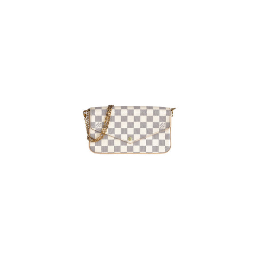 Louis Vuitton Pochette Felicie Damier Azur