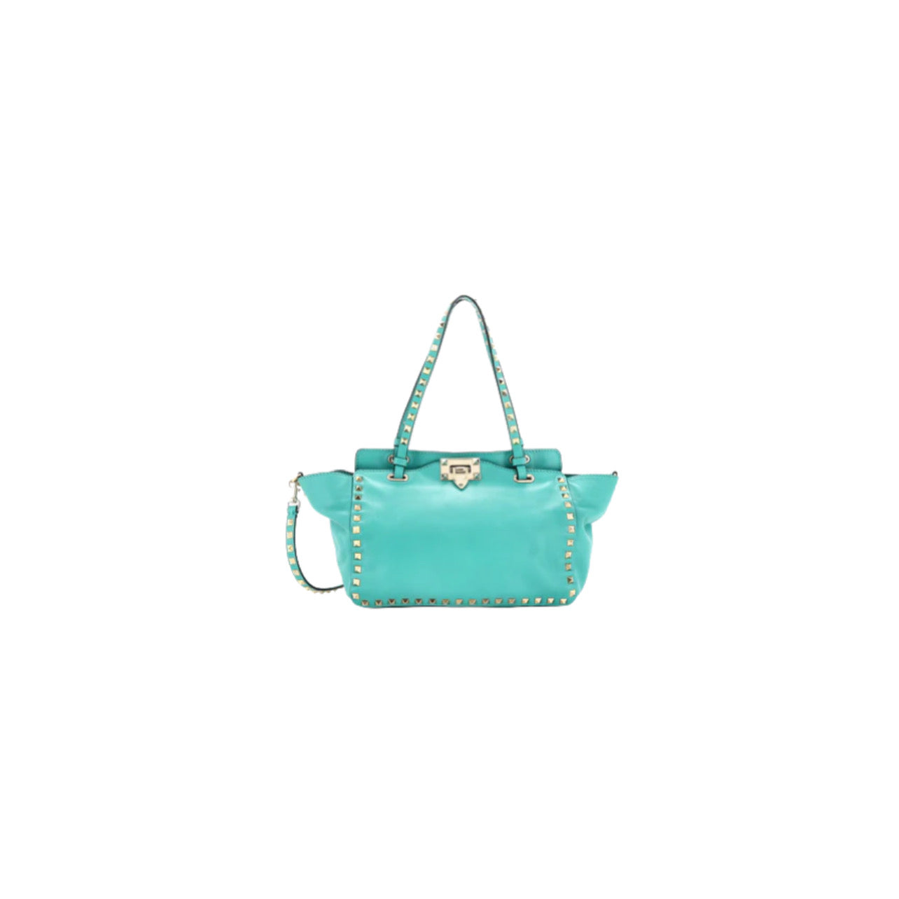 Valentino Garavani Vitello Rockstud Tote Colibri