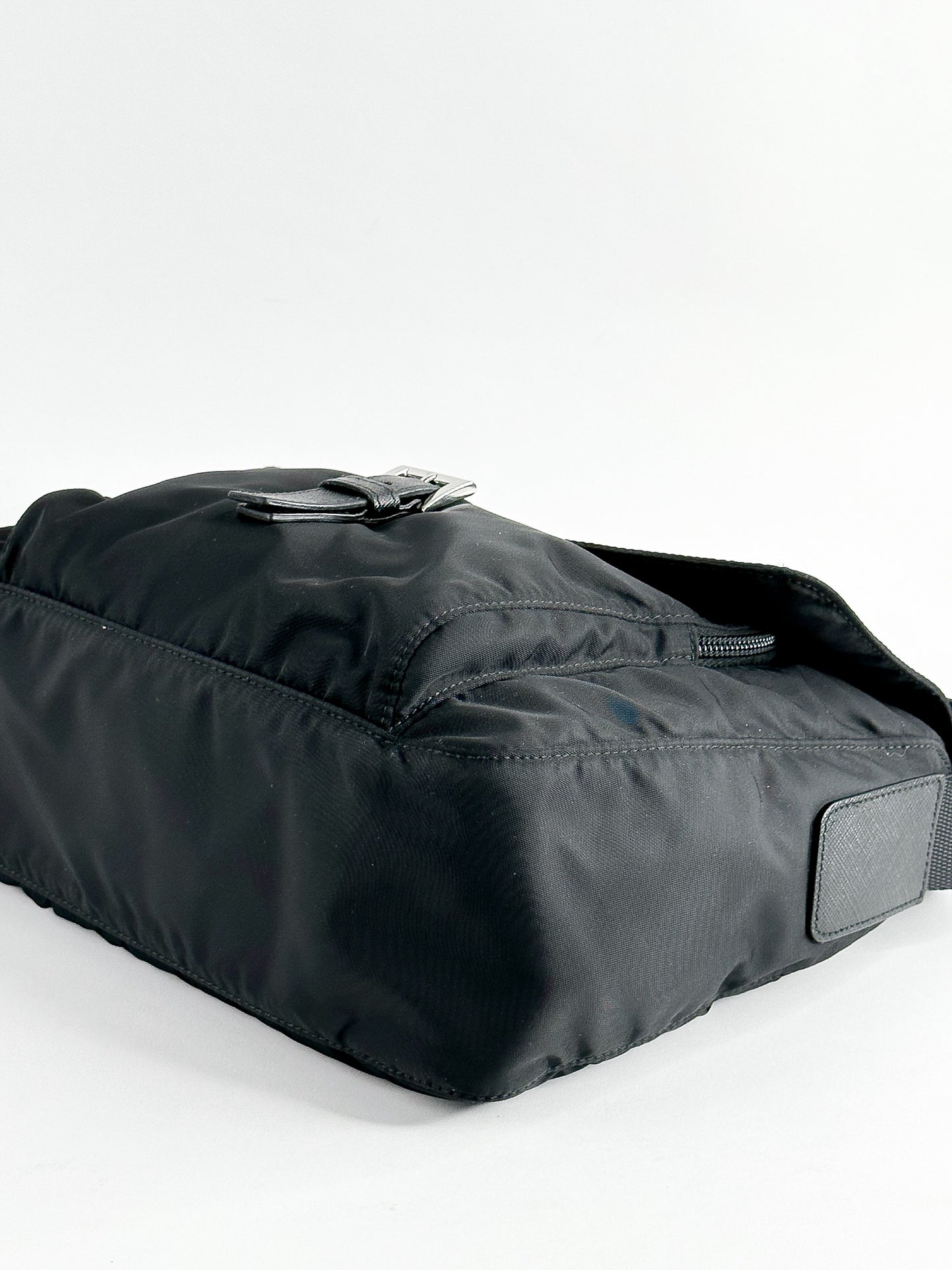 Prada Black Tessuto Messenger Bag