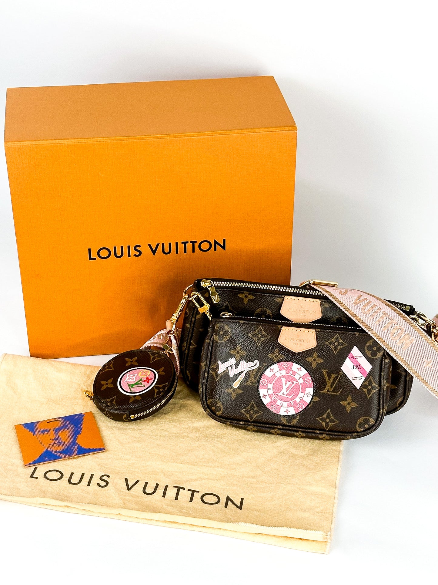 Louis Vuitton Monogram My LV Tour Multi Pochette Accessories Kaki