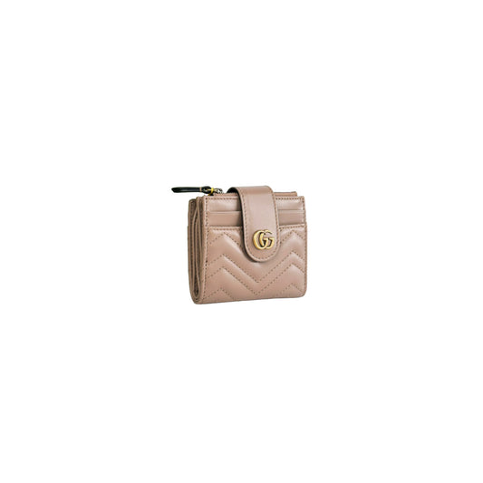 Gucci Marmont Mini Quilted Wallet