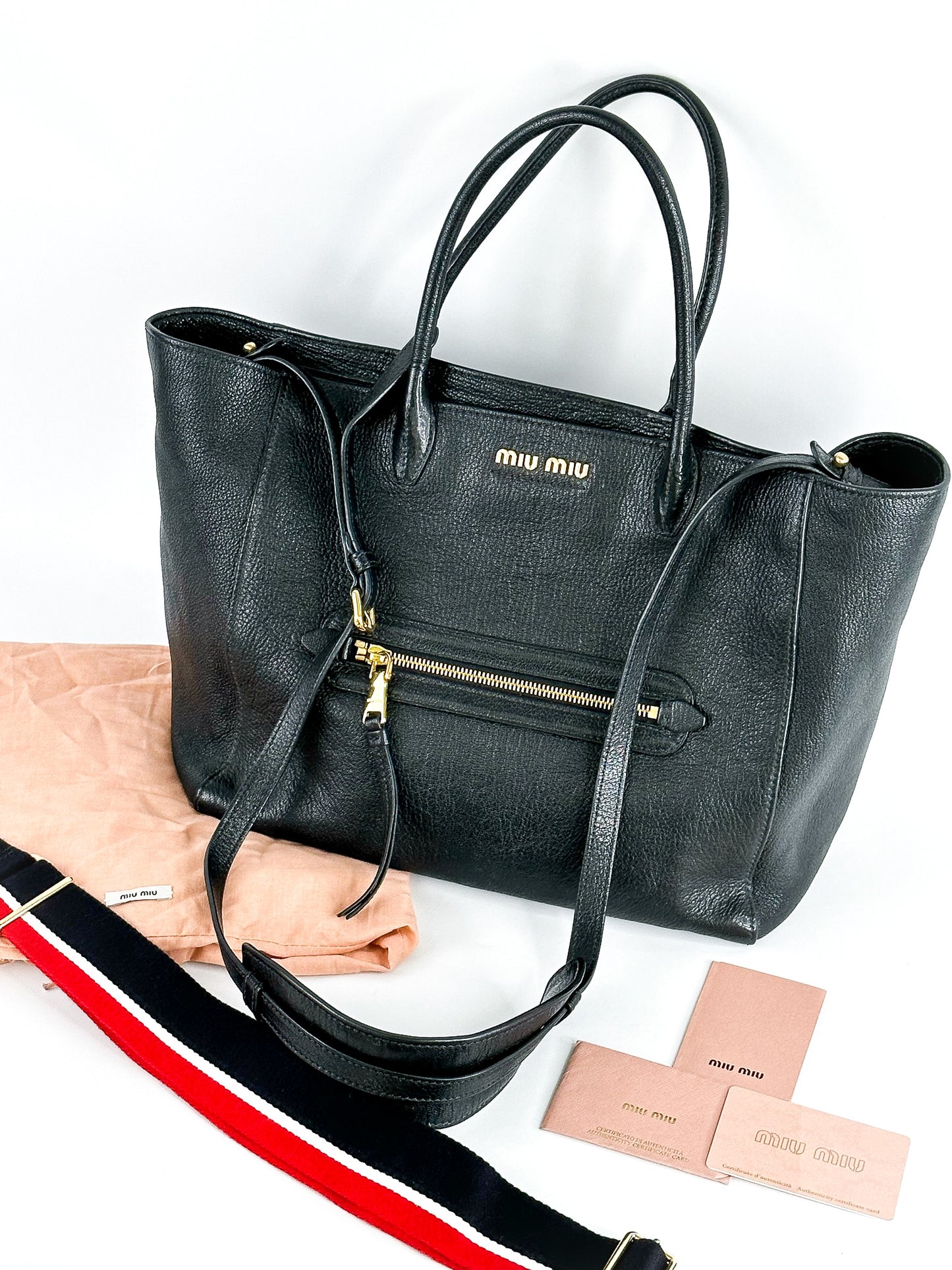 Miu Miu Madras Nero
