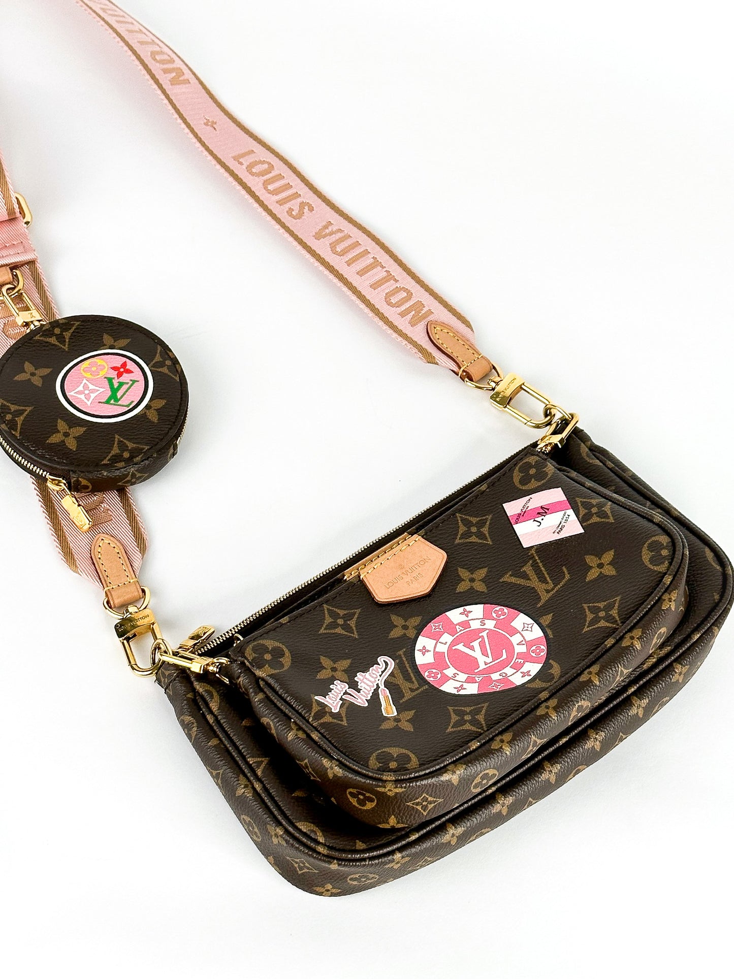 Louis Vuitton Monogram My LV Tour Multi Pochette Accessories Kaki