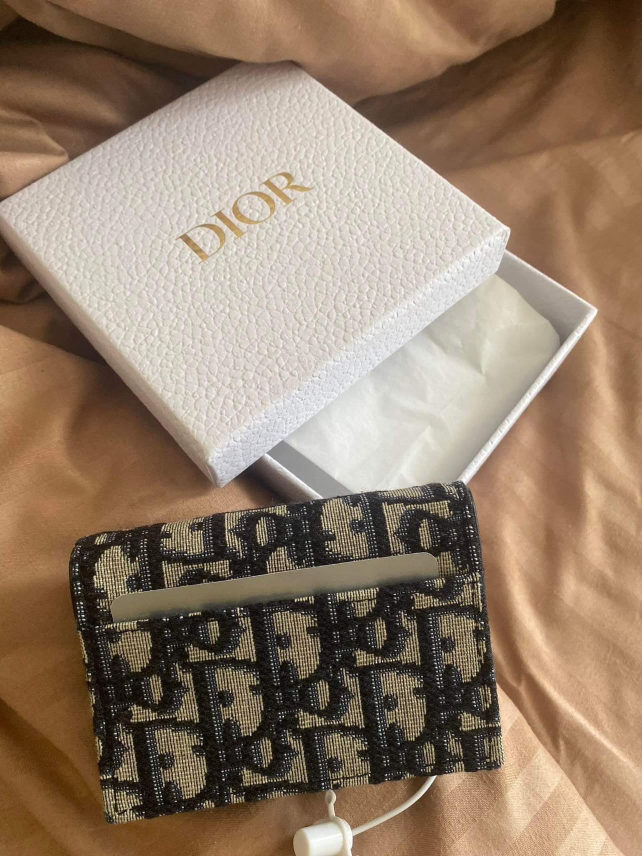 Dior Saddle Lotus Wallet