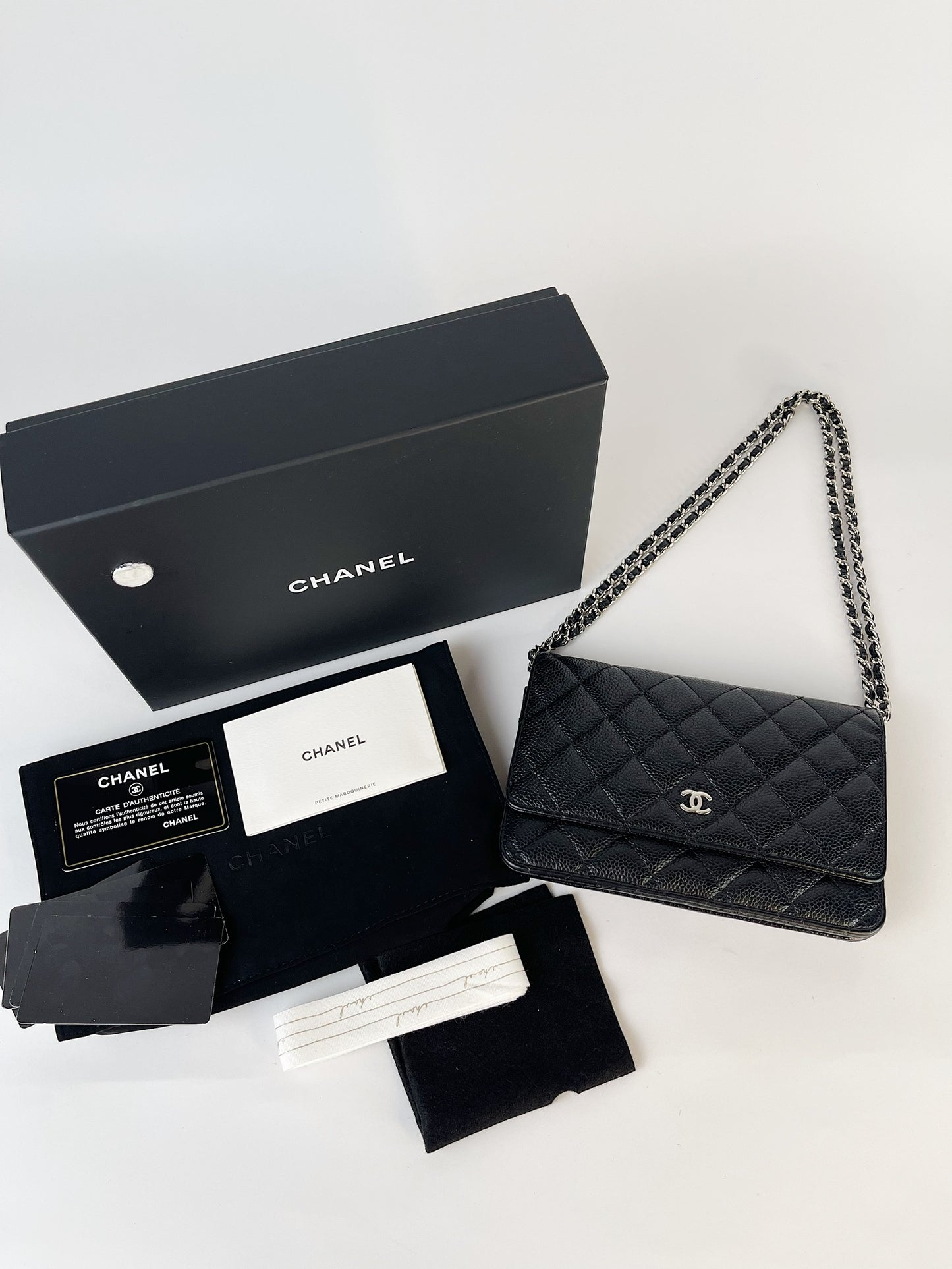 Chanel Classic Wallet on Chain