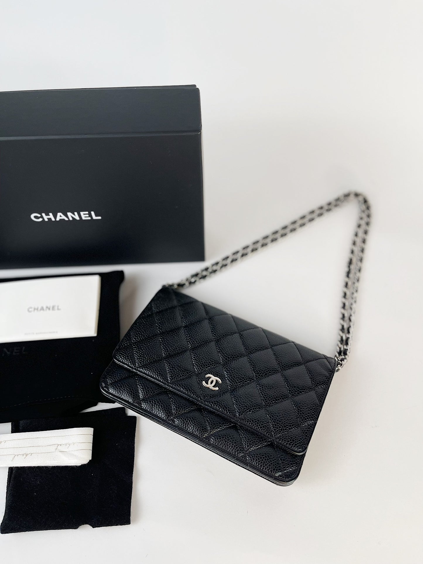 Chanel Classic Wallet on Chain