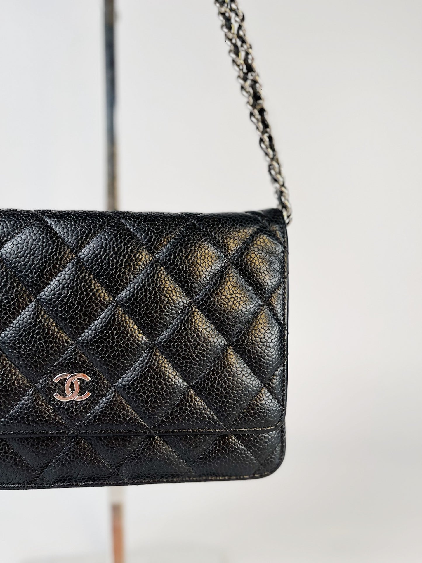 Chanel Classic Wallet on Chain