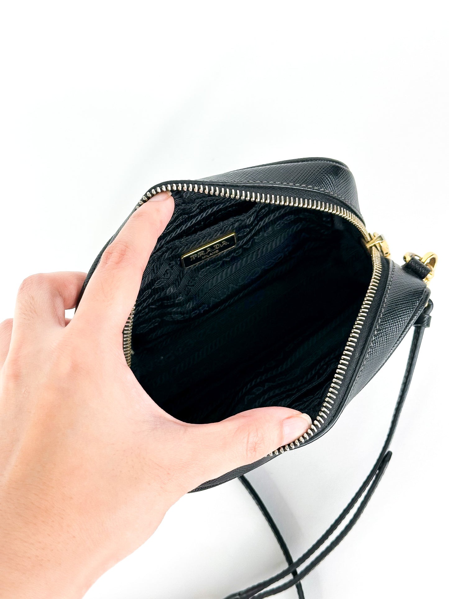 Prada Vitello Phoenix Camera Bag