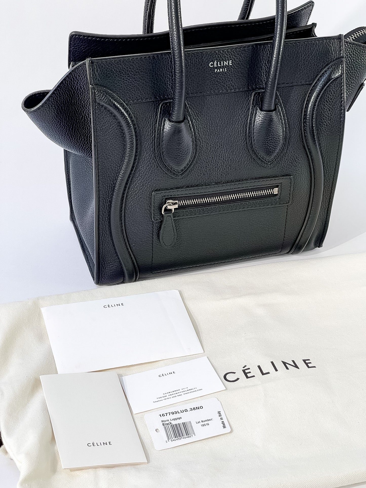 Celine Micro Luggage Handbag